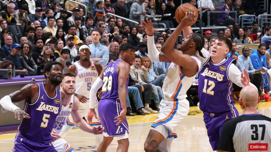 एनबीए ब्लॉकबस्टर: पेकॉम सेंटर में भिड़ेंगे दिग्गज, लेकर्स और ओक्लाहोमा सिटी थंडर के बीच वर्चस्व की जंग।