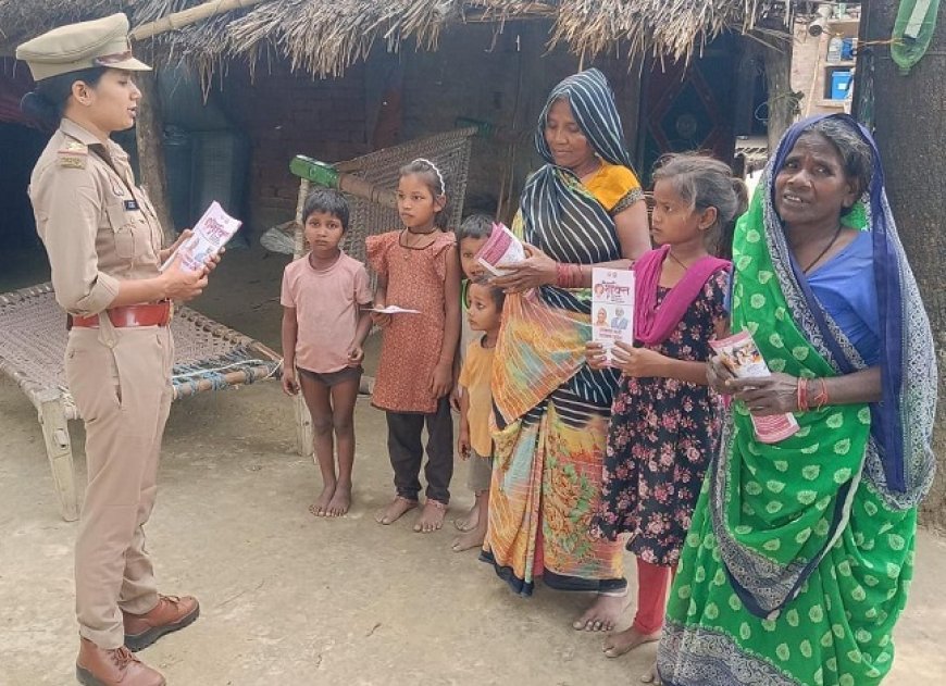 Hardoi: हरदोई में मिशन शक्ति फेज-5 के तहत महिलाओं व बालिकाओं को किया गया जागरूक। 