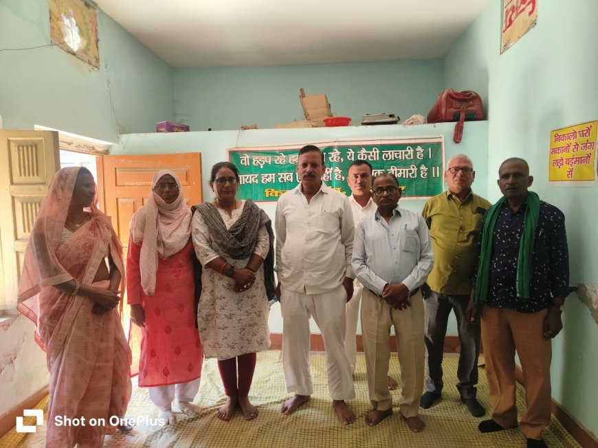 Sitapur : किसान मंच की चेतावनी: फसल नुकसान के सर्वे और गेहूं खरीद शुरू करने की जोरदार मांग