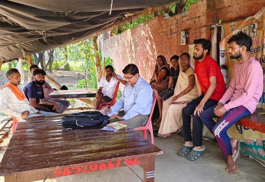 Hardoi: 15 अप्रैल तक पूरी होगी फार्मर रजिस्ट्री: हर ग्राम पंचायत में विशेष शिविर शुरू। 