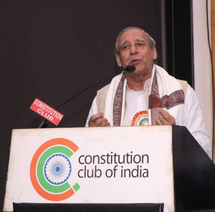 Lucknow : शांति और गांधीवादी विचारों का संदेश देने ब्रिटेन जाएंगे प्रसिद्ध चिंतक शंकर कुमार सान्याल