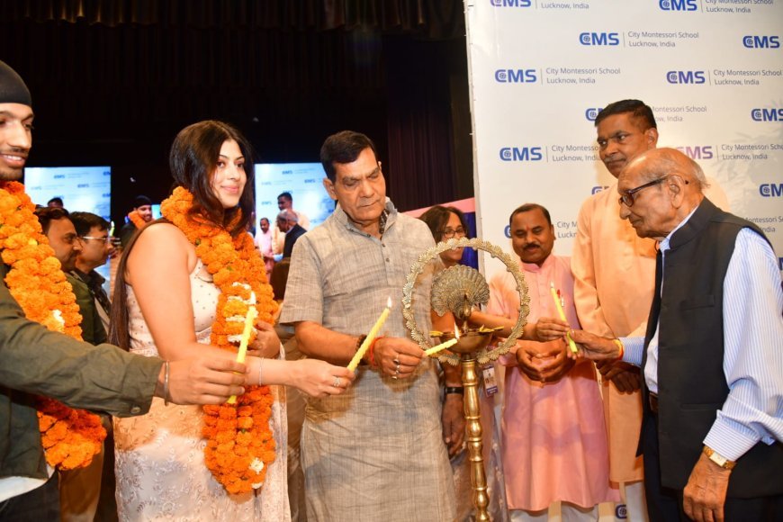 Lucknow : नगर विकास एवं ऊर्जा मंत्री ए के शर्मा ने सीएमएस लखनऊ में चिल्ड्रन फिल्म फेस्टिवल का किया भव्य शुभारंभ