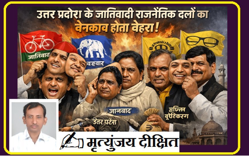 Special Article: उत्तर प्रदेश के जातिवादी राजनैतिक दलों का बेनकाब होता चेहरा। 