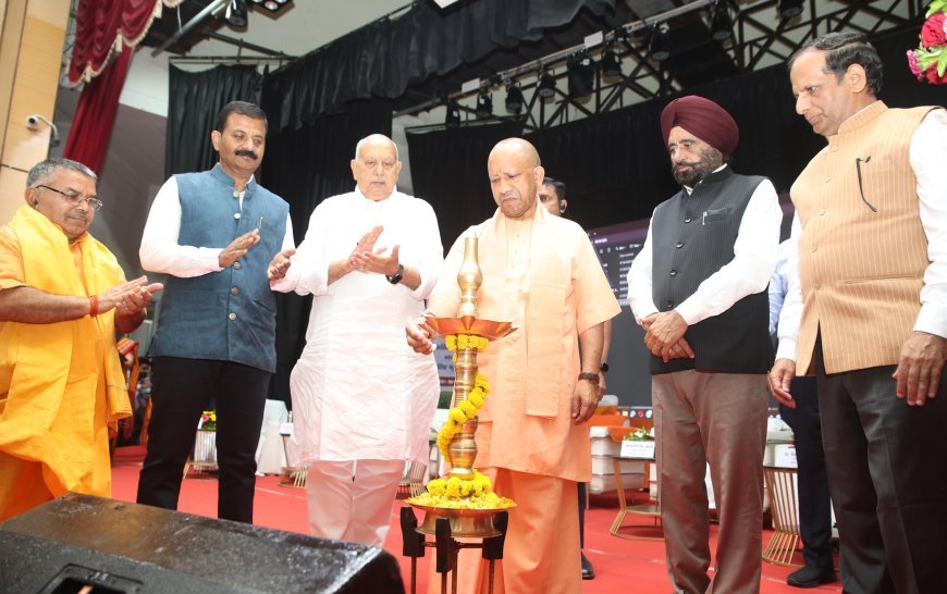 Lucknow : मुख्यमंत्री योगी आदित्यनाथ ने छठी उत्तर प्रदेश कृषि विज्ञान कांग्रेस 2026 का किया शुभारंभ