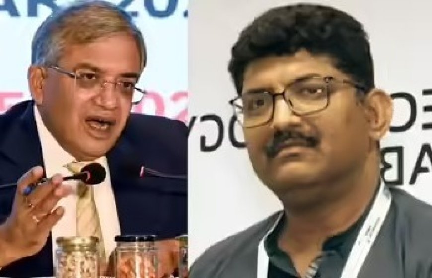 "आप मुझसे ऐसे बात नहीं कर सकते": CEC ज्ञानेश कुमार पर भड़के IAS अनुराग यादव, बैठक में हुआ जोरदार हंगामा।