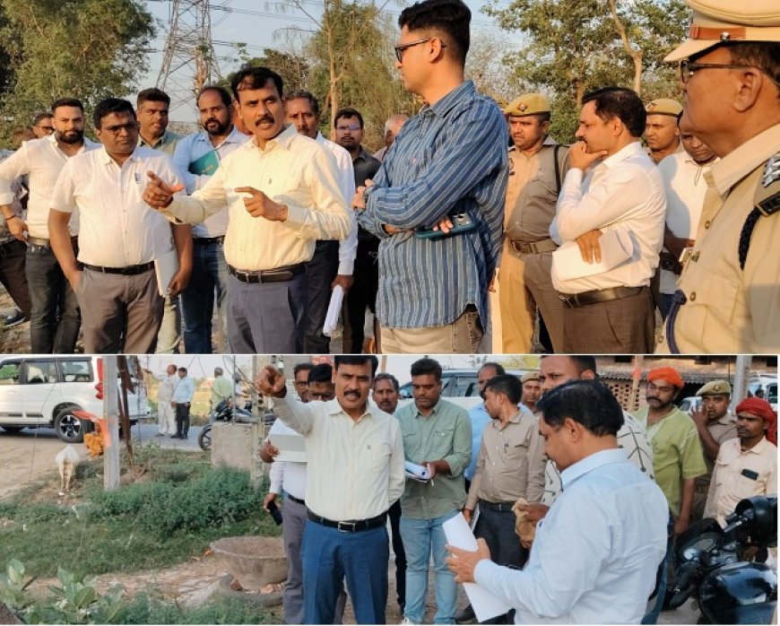Ballia: एनएच-31 से बभनौली तक बन रहे बाईपास का डीएम ने लिया जायजा, सुरहाताल क्षेत्र में निर्माण कार्य पर विशेष सावधानी बरतने के निर्देश। 