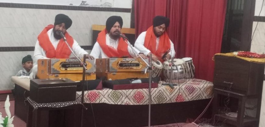 Deoband : गुरु अरजन देव जी का प्रकाश पर्व श्रद्धा के साथ मनाया गया, गुरुवाणी से निहाल हुई संगत