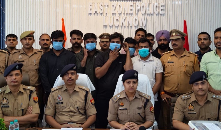 Lucknow : लखनऊ पुलिस ने हवाला की रकम लूटने वाले 5 बदमाशों को दबोचा, 45 लाख रुपये और स्कार्पियो बरामद