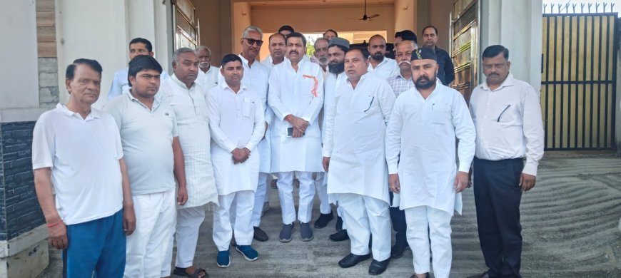 Saharanpur : ग्राम प्रधानों का कार्यकाल बढ़ाने की उठी मांग, भाजपा जिलाध्यक्ष को सौंपा पत्र