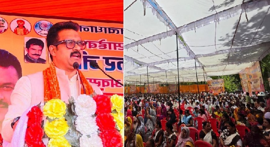 Hardoi: अंबेडकर जयंती पर हरदोई में पासी समाज का महा सम्मेलन, केंद्रीय मंत्री कमलेश पासवान ने किया संबोधन।