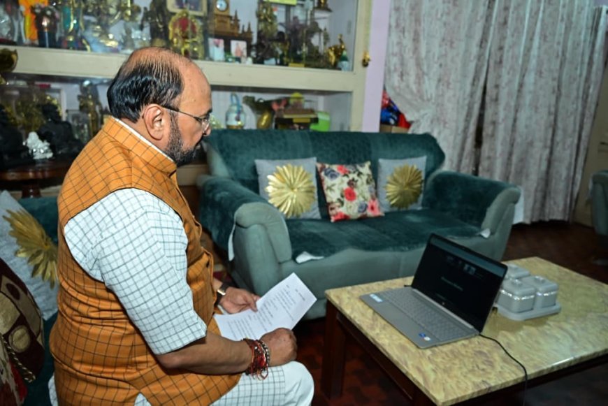 Lucknow : उच्च शिक्षण संस्थानों में चलेगा ‘नारी शक्ति वंदन अधिनियम’  अभियान, उच्च शिक्षा मंत्री योगेन्द्र उपाध्याय ने वर्चुअल बैठक में दिए निर्देश