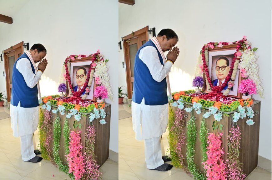 Lucknow : बाबा साहब डा0 भीमराव आंबेडकर का पूरा जीवन ही एक सन्देश है -   केशव प्रसाद मौर्य