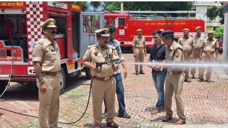 Lucknow : उत्तर प्रदेश अग्निशमन तथा आपात सेवा के संयुक्त तत्वाधान में अग्नि सुरक्षा सप्ताह का आयोजन