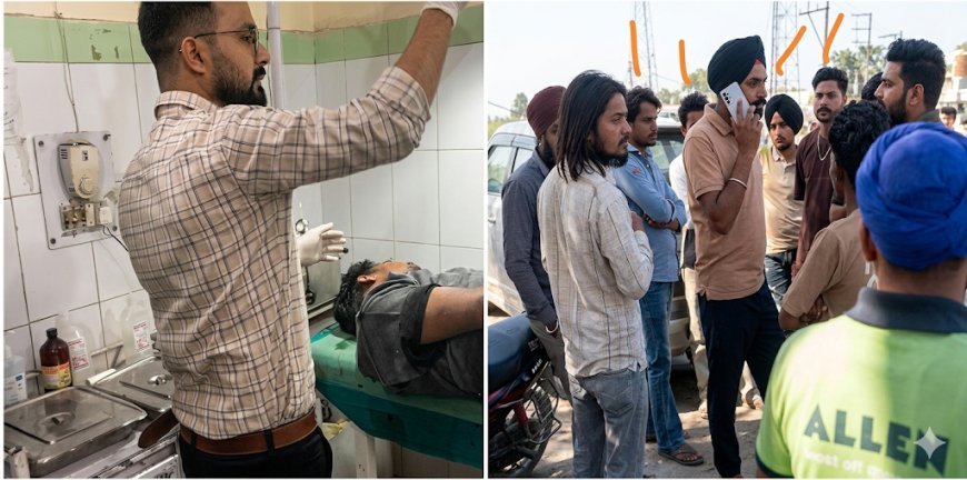 Bajpur : धूल को लेकर उपजे विवाद में जानलेवा हमला, बाइक सवार युवक गंभीर रूप से घायल