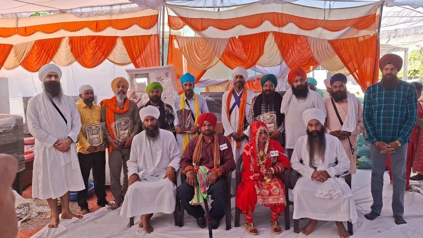Bajpur : गजरौला में बैसाखी पर सामूहिक विवाह का आयोजन, 16 जोड़े बंधे परिणय सूत्र में