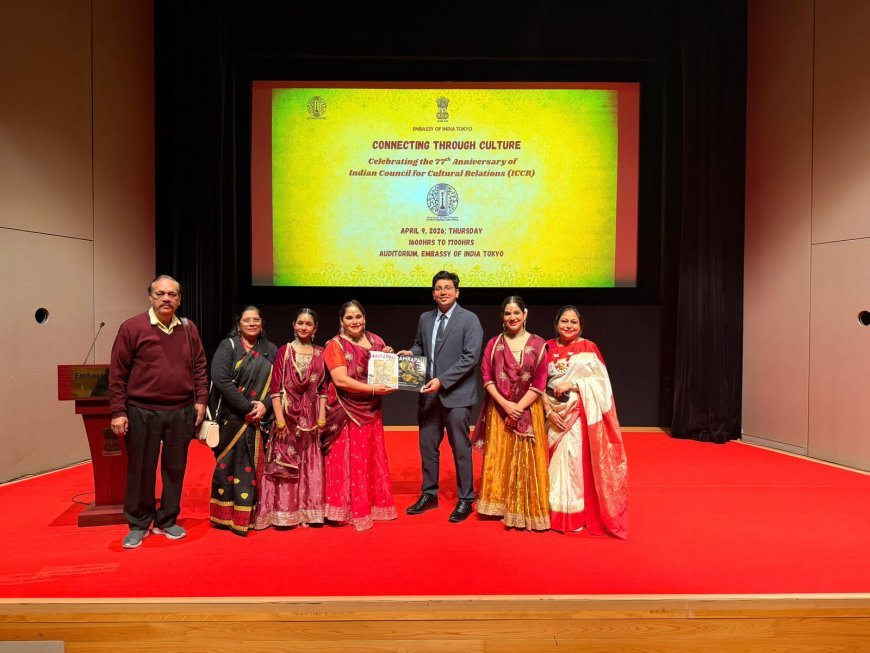 टोक्यो में 77वें आईसीसीआर दिवस पर आम्रपाली संस्थान के कलाकारों ने बिखेरी भारतीय संस्कृति की छटा