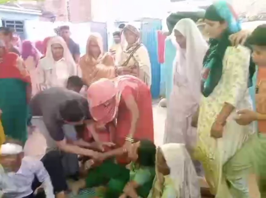 Sambhal : संभल में आंधी ने ढाया कहर, मलबे में दबकर बच्ची की मौत और चार लोग घायल