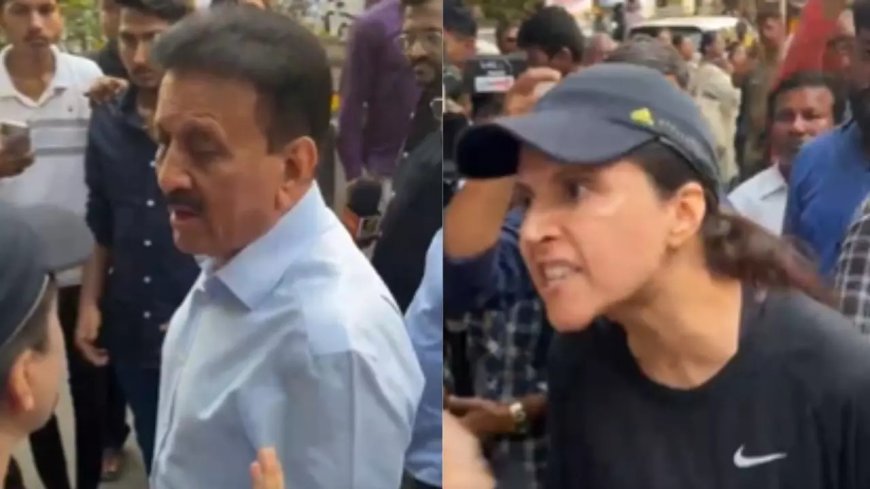 'गेट आउट..., आम आदमी की तकलीफ तो देखो...' लंबे जाम में फंसी महिला ने मंत्री को लताड़ा, वीडियो वायरल होने के बाद लोगों ने दिया समर्थन।