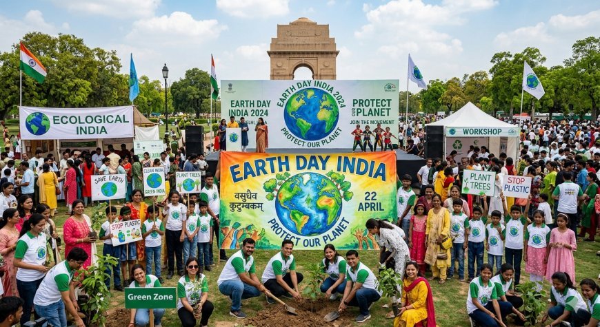 Lucknow : विश्व पृथ्वी दिवस पर INTACH की राष्ट्रीय पोस्टर प्रतियोगिता आयोजित