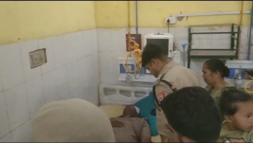 Sitapur : बाइक सवार को बचाने के प्रयास में दरोगा की कार हादसे का शिकार, अस्पताल में भर्ती