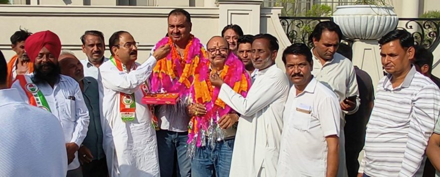 Bajpur : कांग्रेस के नए नगर और ब्लॉक अध्यक्ष का जोरदार स्वागत, संगठन को मजबूत करने का संकल्प