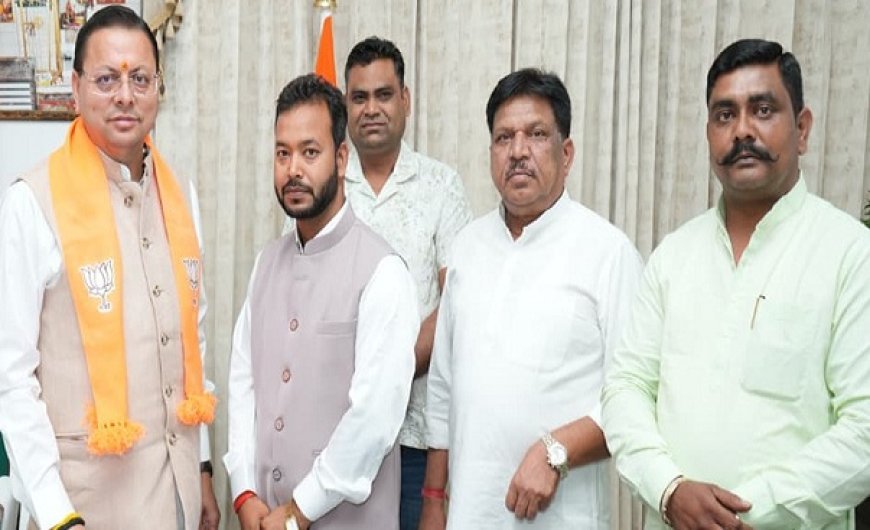 Bajpur: मोहन पाल ने बाजपुर की छ मुख्य समस्याओं को सीएम के सामने रखा। 