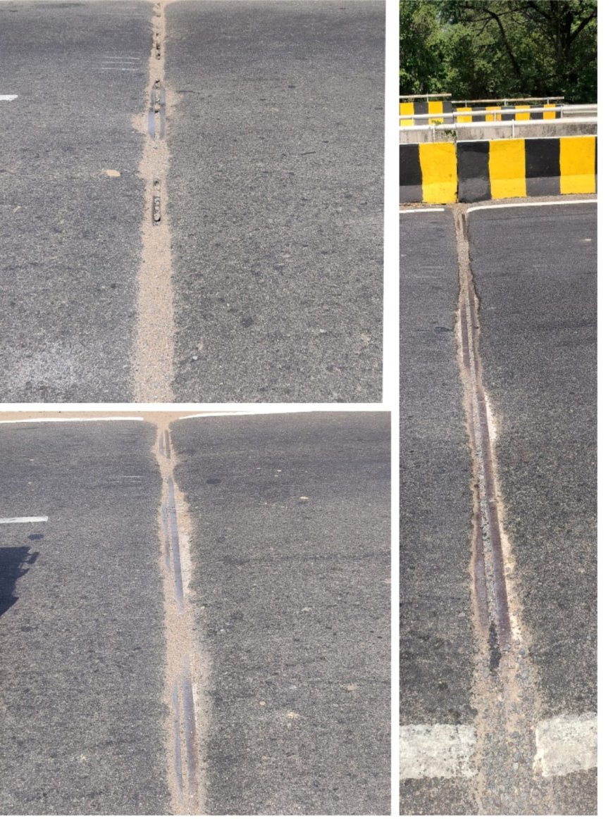 Basti : बस्ती के हरैया में मनोरमा पुल बना हादसों का केंद्र, सड़क धंसने से राहगीरों की जान खतरे में