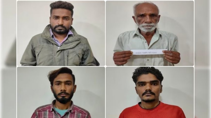 नशे के सौदागरों पर चला कानून का डंडा: गुजरात में 384 करोड़ की हेरोइन तस्करी के दोषी 6 पाकिस्तानियों को उम्रकैद जैसी सजा।