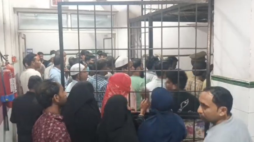 Sambhal: छत पर कपड़े सुखाने गई महिला की दर्दनाक मौत, जीने से गिरकर तोड़ा दम। 