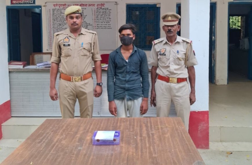 Hardoi : मझिला पुलिस ने गोली चलाने वाले मामले में एक आरोपी को गिरफ्तार किया