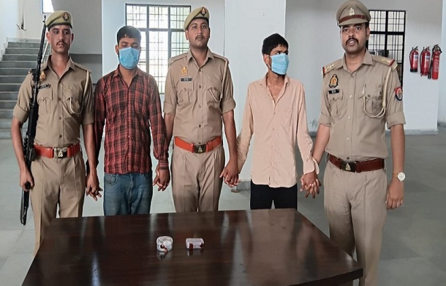 Hardoi: सवायजपुर पुलिस ने लूट कांड का किया खुलासा, 2 आरोपी गिरफ्तार।