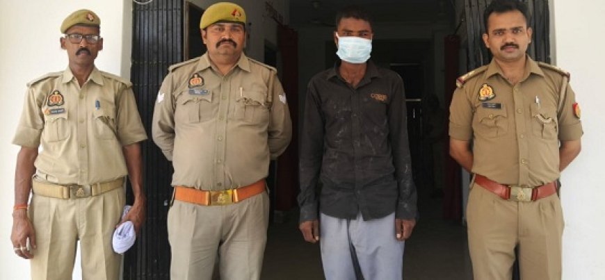 Hardoi: ट्रैक्टर की टक्कर से युवक की मौत, आरोपी गिरफ्तार। 