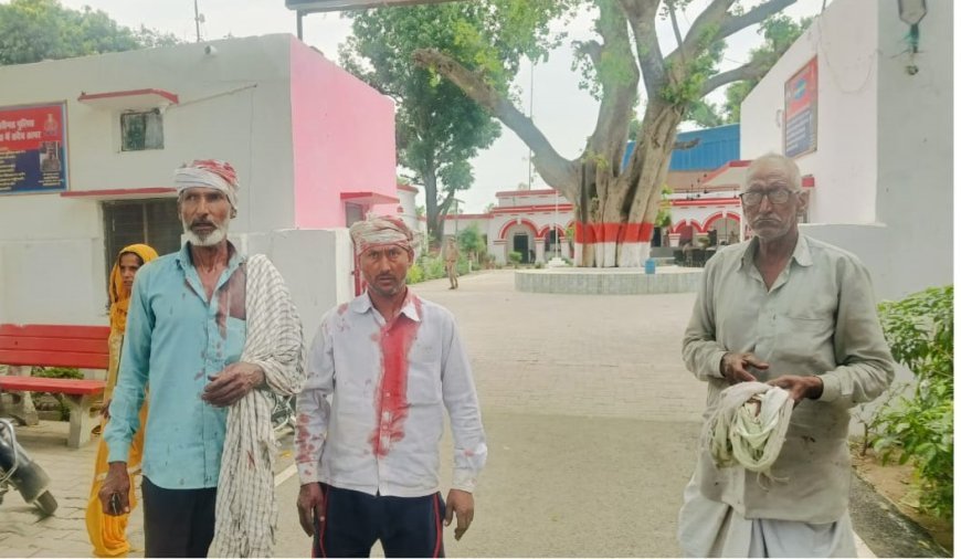 Saharanpur : खेत में आपसी विवाद में लाठी डंडों से हमला, दो युवक गंभीर घायल, सहारनपुर रेफर