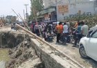 Bajpur: बरसात से पहले पुल का निर्माण नहीं हुआ तो लोगो को बाढ़ का सामना करना पड़ेगा। 
