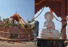 Hardoi: सिनेमा चौराहा अब बना भगवान गौतम बुद्ध चौक, आबकारी मंत्री नितिन अग्रवाल प्रतिमा का अनावरण किया। 