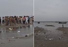 बलिया में दर्दनाक हादसा: मुंडन संस्कार के दौरान गंगा में चार लोग डूबे, SDRF तलाश में जुटी। 