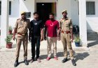 हरदोई में दबंगों पर कार्रवाई: सुरसा पुलिस ने दो आरोपियों को लाठी समेत दबोचा।