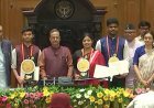 उत्तर प्रदेश विकसित भारत युवा संसद 2026 का भव्य समापन: माय भारत के साथ विधानसभा में गूंजी युवा शक्ति, 75 जनपदों ने दिया राष्ट्र निर्माण का विज़न।