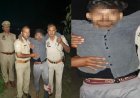Hardoi: पुलिस मुठभेड़ में 25 हजार का इनामी लुटेरा गिरफ्तार, पैर में गोली लगने से घायल। 
