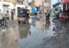 Sitapur : हल्की बारिश ने नगर पालिका की खराब व्यवस्था उजागर कर दी