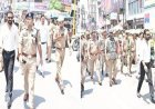 Saharanpur: आगामी त्योहारों के मद्देनज़र सहारनपुर में डीएम-एसएसपी का फ्लैग मार्च। 