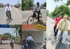 Lucknow : सीएम योगी की प्रेरणा से ईंधन बचत अभियान को मिली नई रफ्तार, साइकिल से विधानसभा पहुंचे वित्त मंत्री