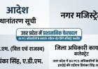 यूपी में 84 PCS अधिकारियों के कार्यक्षेत्र में बदलाव, हरदोई की एडीएम प्रियंका सिंह अब लखनऊ में संभालेंगी कमान, देखें पूरी लिस्ट
