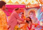 Hardoi : विधायक माधवेन्द्र प्रताप सिंह ने श्रीमद्भागवत कथा में व्यास का लिया आशीर्वाद