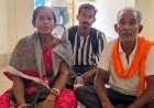 Bajpur: भूमि पर अवैध कब्जे को लेकर पीड़ित परिवार एसडीएम कोर्ट में धरने पर बैठा। 