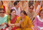 Saharanpur : नारी शक्ति वंदन अधिनियम के विरोध पर भड़कीं भाजपा कार्यकर्ता, कांग्रेस सांसद इमरान मसूद के घर के बाहर दिया धरना
