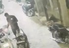 फरीदाबाद में कुत्ते के विवाद ने लिया बेहद हिंसक रूप, पड़ोसी ने गुस्से में आकर घर के बाहर खड़ी दोपहिया गाड़ी को पेट्रोल छिड़ककर फूंका।