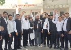 Sambhal: लखनऊ लाठीचार्ज के विरोध में वकीलों का फूटा गुस्सा, सम्भल बार एसोसिएशन का प्रदर्शन। 
