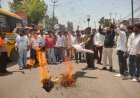 Saharanpur : गौरक्षा दल के राष्ट्रीय अध्यक्ष पर जानलेवा हमले और धमकी के विरोध में प्रदर्शन, गिरफ्तारी न होने पर महापंचायत की चेतावनी