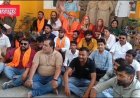 Saharanpur : दारुल उलूम की जांच और सांसद इकरा हसन के खिलाफ कार्रवाई के लिए हिंदू रक्षा दल का प्रदर्शन